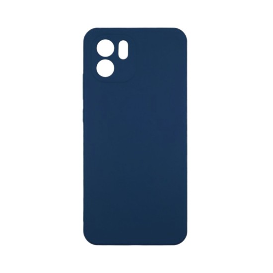 Silicone Case with Camera Shield for Xiaomi Redmi A1/Redmi A2 Dark Blue